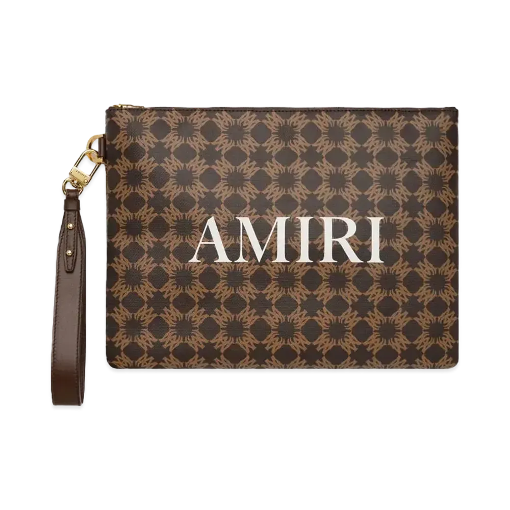 AMIRI MA Quad Large Pouch "Brown"