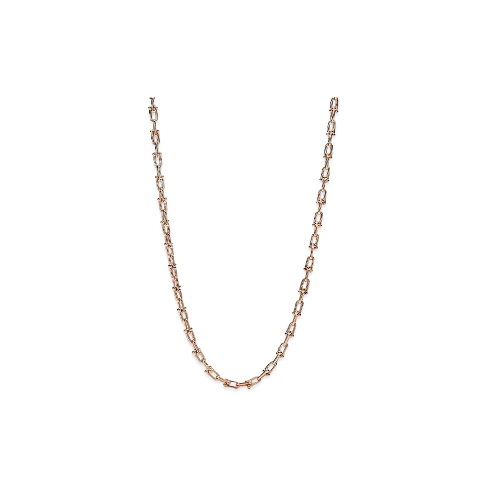 Tiffany & Co. Tiffany HardWear Medium Link Necklace "Rose Gold"