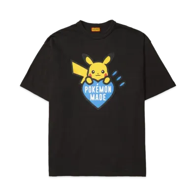 HUMAN MADE x Pokemon Made Graphic T-Shirt (Pikachu) Offline Store "Black"