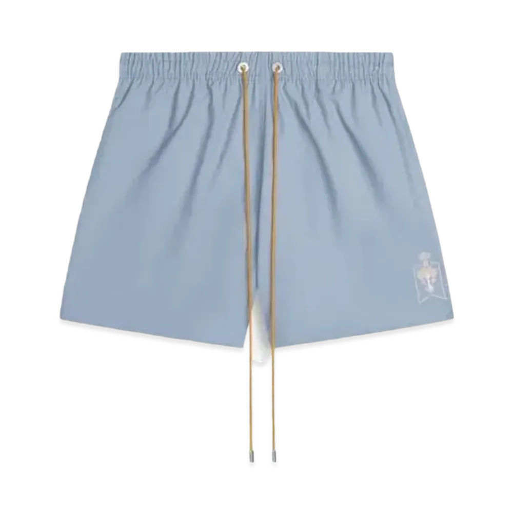 RHUDE Crest Swim Trunks "Blue"