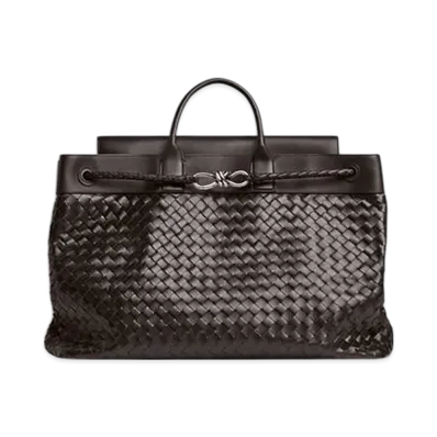 Bottega Veneta Large Andiamo Voyager "Fondant"