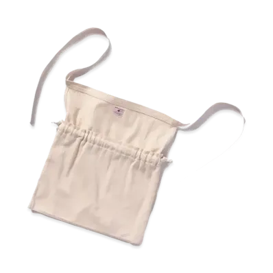 THE REAL McCOY'S White HBT Apron Bag "Ecru"