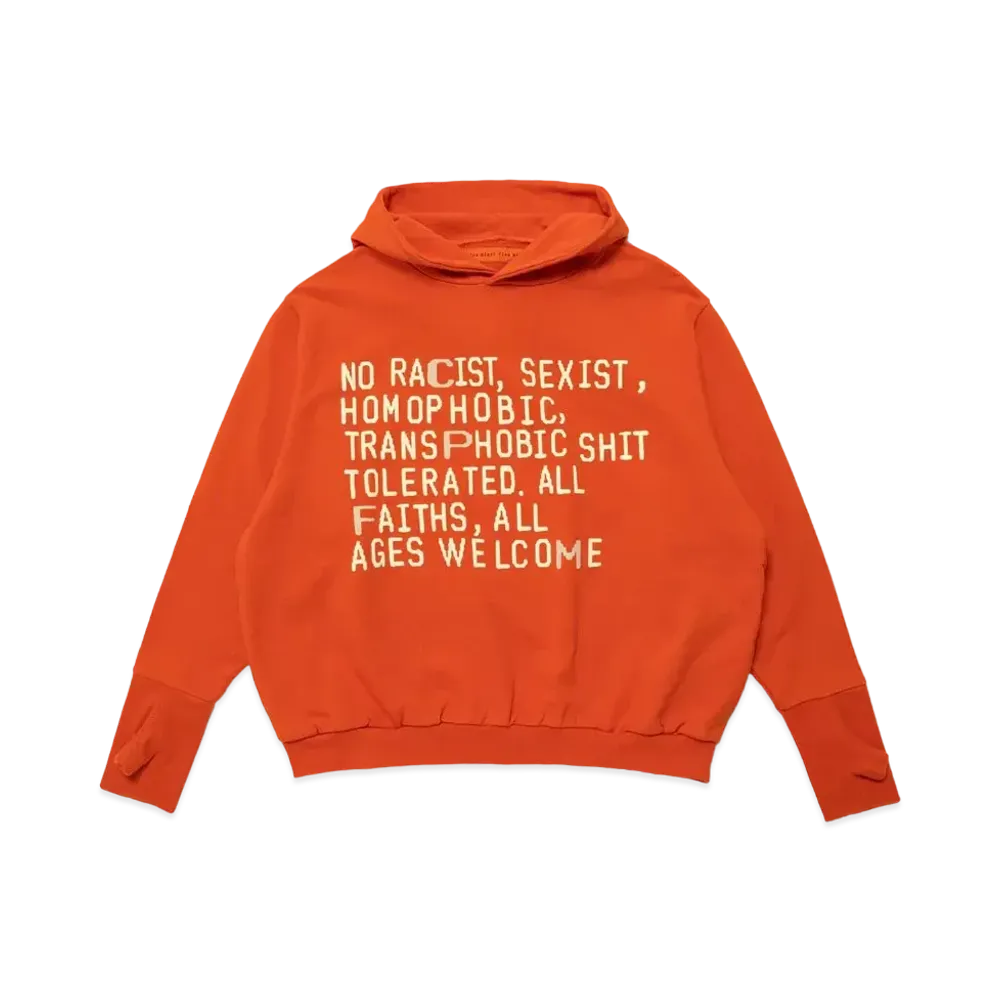 Cactus Plant Flea Market Hooded Sweatshirt "Orange"