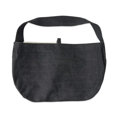 T.T Taiga Takahashi LOT.004 Newsboy Bag "Raw Indigo"