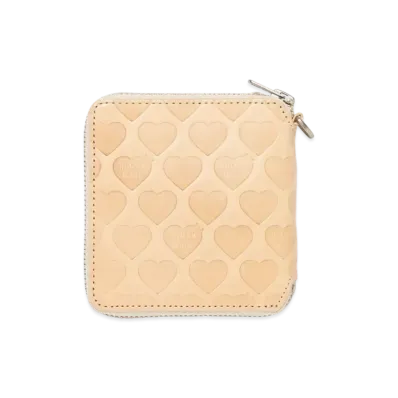 HUMAN MADE Leather Wallet "Beige"