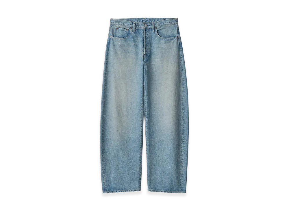 ssstein Round Denim Pants "Indigo"