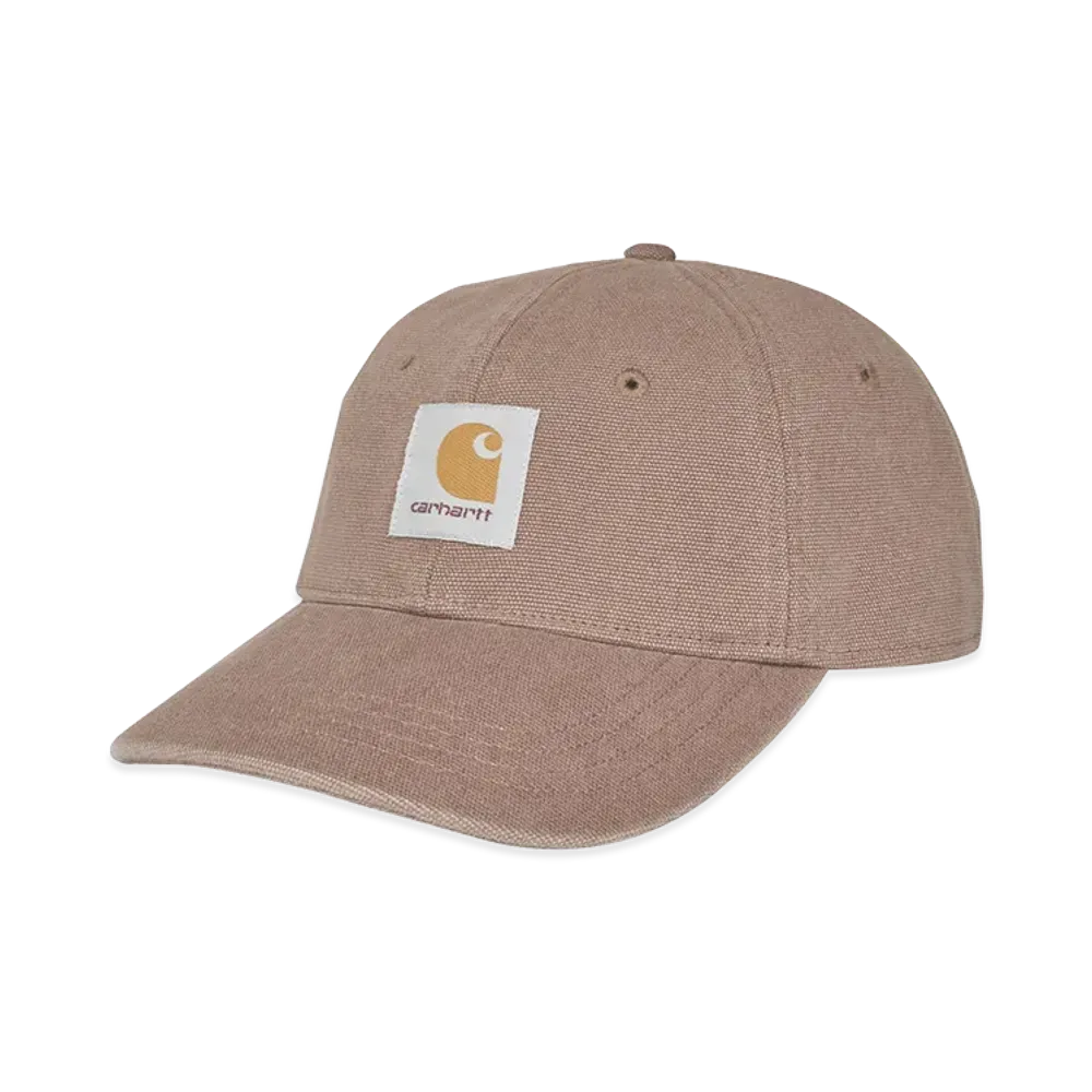 Carhartt WIP Canvas 6-Panel Cap "Bison/White(Stone Washed)"