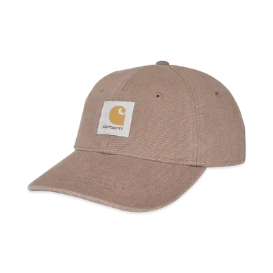 Carhartt WIP Canvas 6-Panel Cap "Bison/White(Stone Washed)"