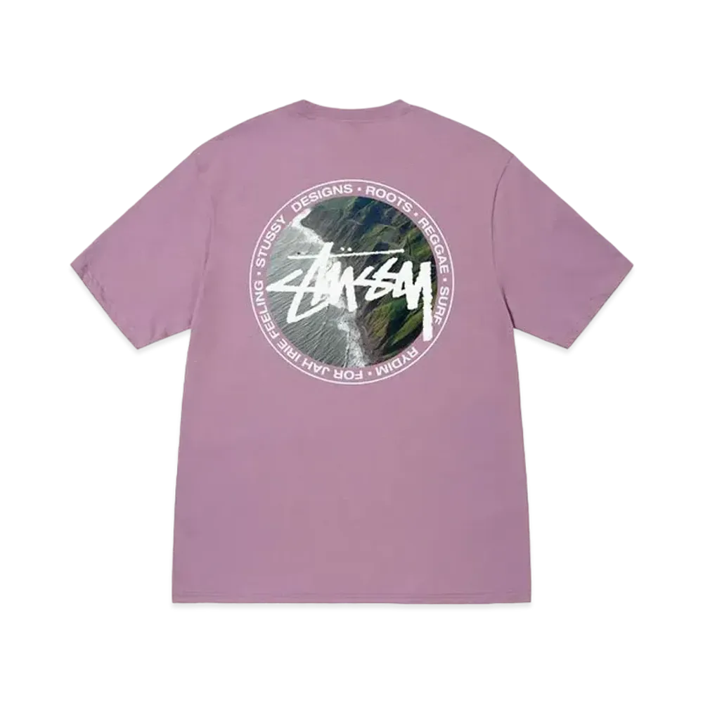 Stussy COASTLINE TEE "Orchid"
