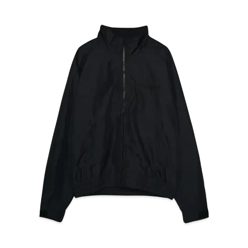 Hide and Seek Nylon Zip Jacket(24aw) "BLACK/BLACK"