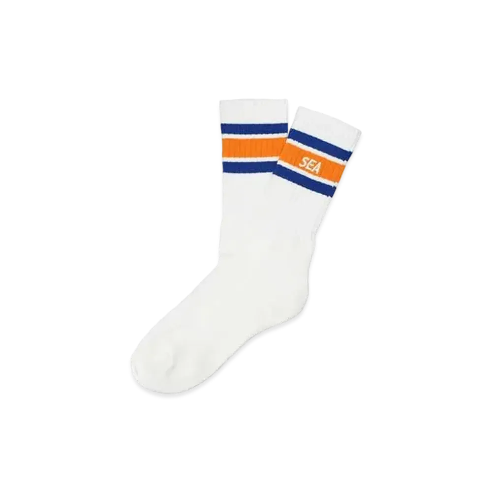WIND AND SEA Sea Line Sox "Blue Orange"