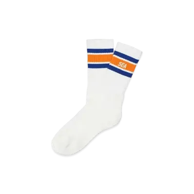 WIND AND SEA Sea Line Sox "Blue Orange"