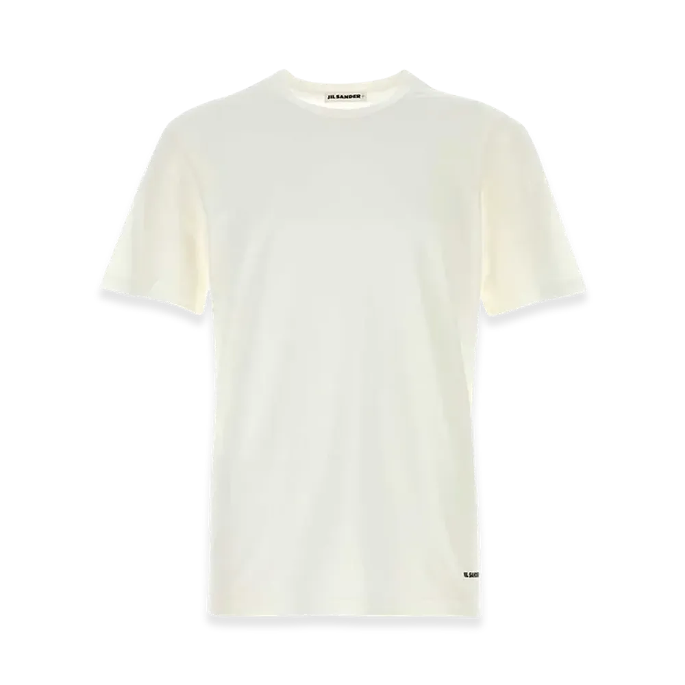 Jil Sander Cotton T-Shirt "White"