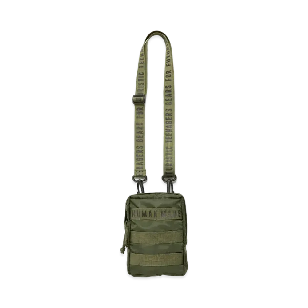 HUMAN MADE MILITARY POUCH #2 "Olive Drab"