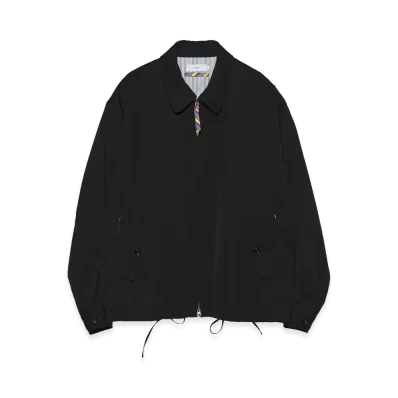 Graphpaper x is-ness Scale off Wool Harrington Jacket "Black"