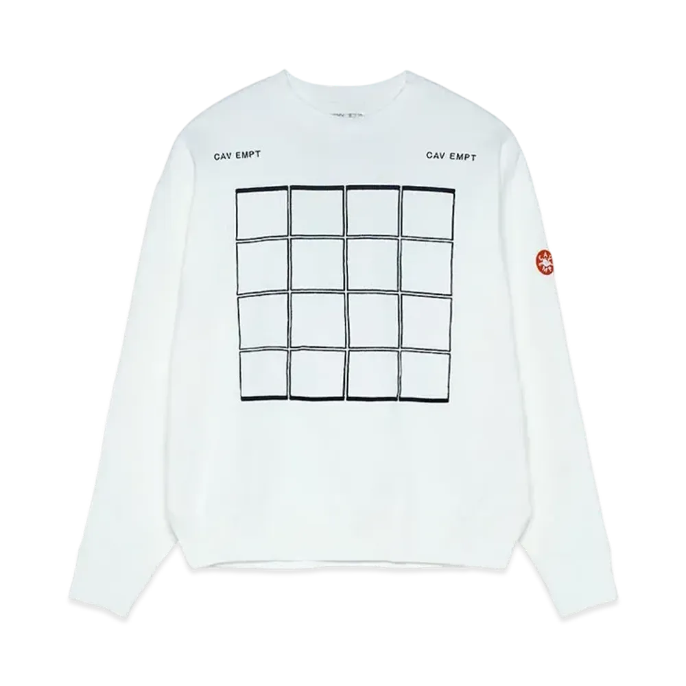 Cav Empt (C.E) WINDOW CREW NECK "Black"