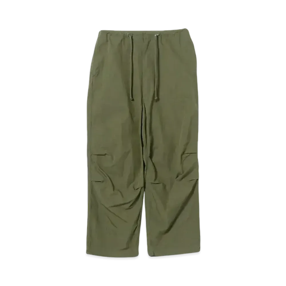BEAMS Cotton Nylon Overpants "Olive"