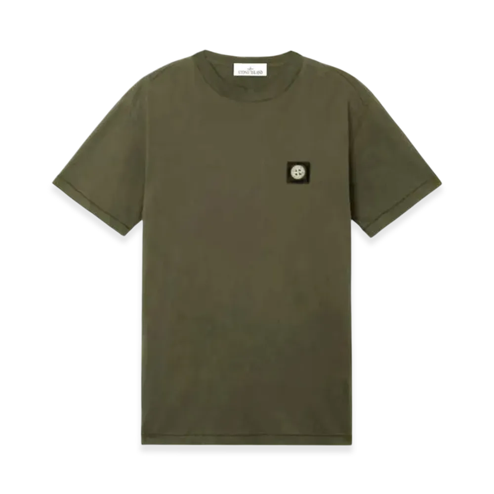 Stone Island Short Sleeve 60/2 Cotton Jersey T-Shirt "Military Green"