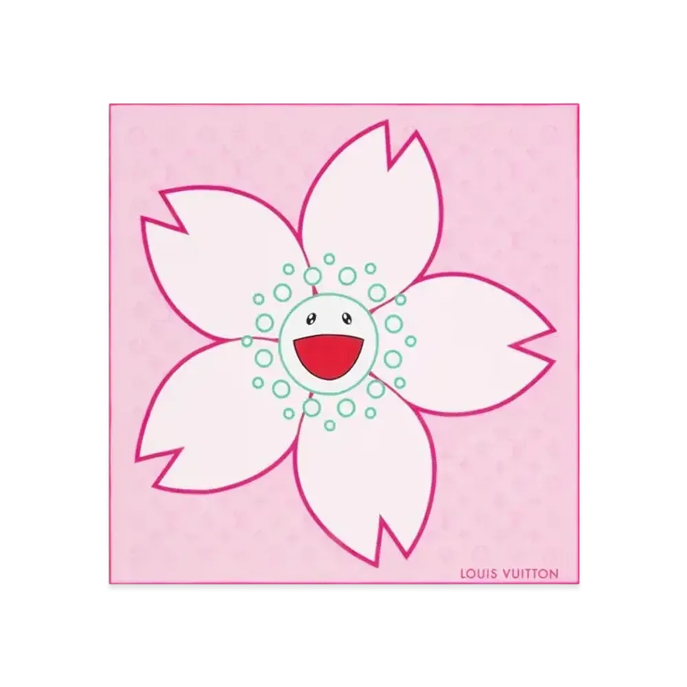 Louis Vuitton x Takashi Murakami Cherry Blossom Square 55 "Pink"