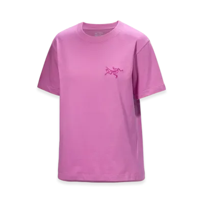 ARC'TERYX Women's Kragg Cotton Little Bird Crew SS "Alpenglow" X000008468