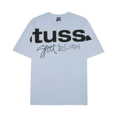Stussy Sport 100% Pigment Dyed Tee "Sky Blue"