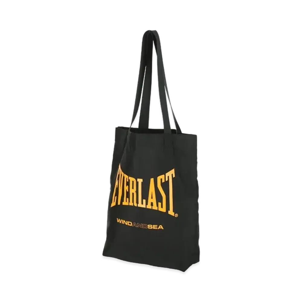 WIND AND SEA x EVERLAST NYLON TOTE "Black"