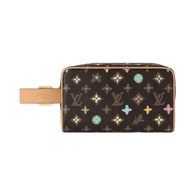 Tyler, The Creator x Louis Vuitton Locker Dopp Kit Monogram Craggy "Chocolate"