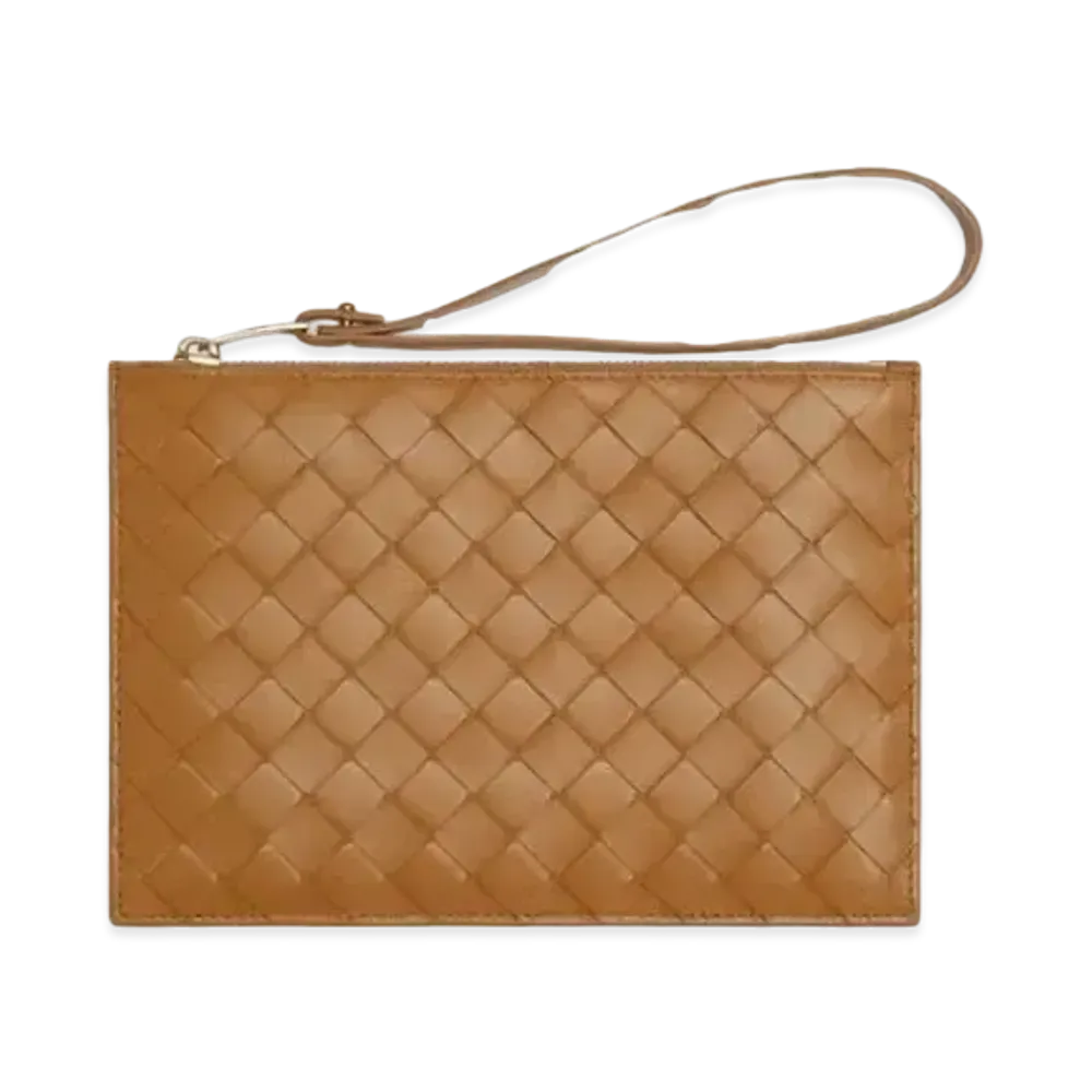 Bottega Veneta Clutch "Caramel"