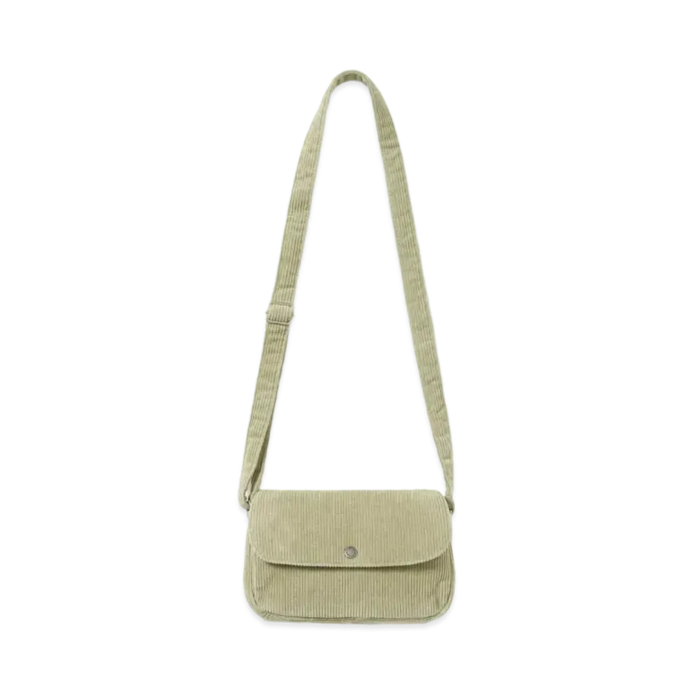 thisisneverthat Wide Wale Cord Shoulder Bag "Sage"