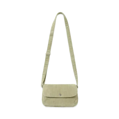 thisisneverthat Wide Wale Cord Shoulder Bag "Sage"