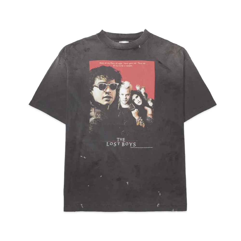 SAINT Mxxxxxx x The Lost Boys SS Tee "Black" SM-HR8-0000-C52