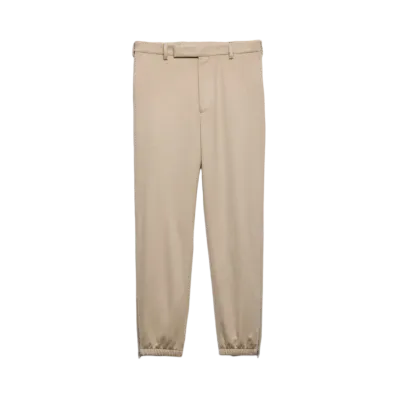 PRADA Men's Cashmere Pants "Ivory"