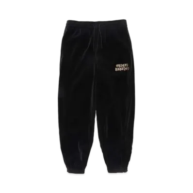 WACKO MARIA Velvet Track Pants "Black"