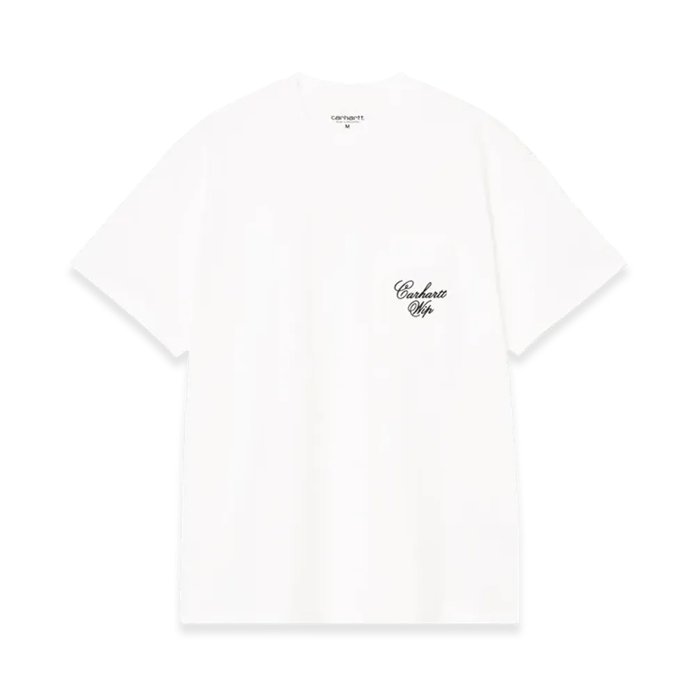 Carhartt WIP S/S Longhand Pocket T-Shirt "White/Black"