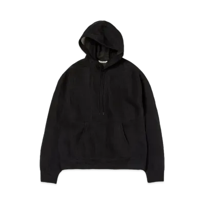AURALEE Elastic Sheer Nylon P/O Parka "Black"