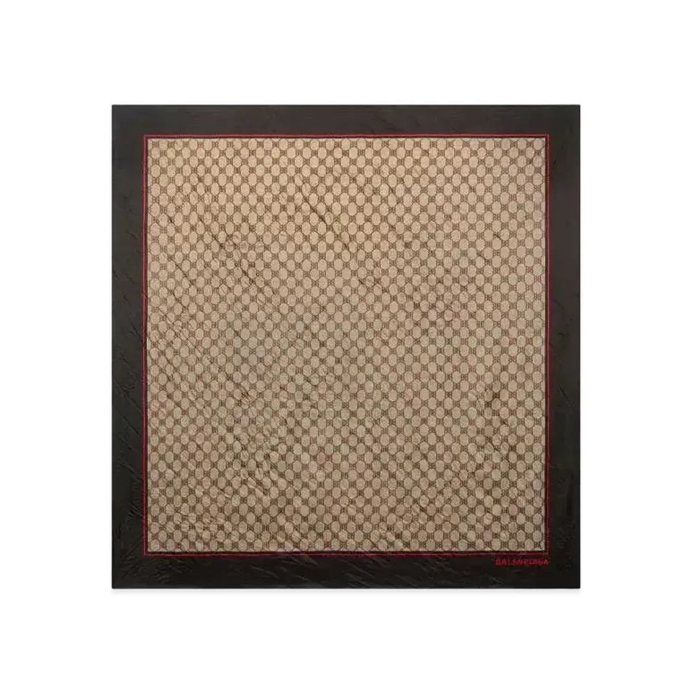 GUCCI x BALENCIAGA The Hacker Scarf "Beige"