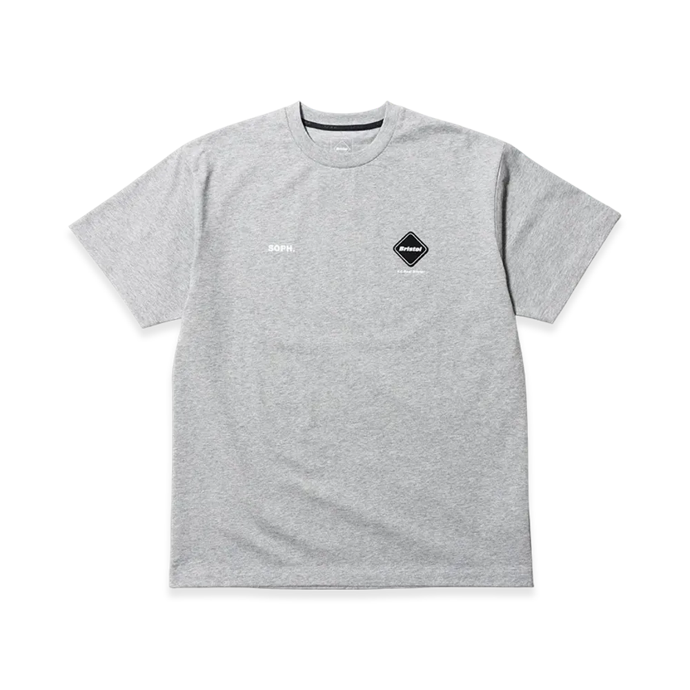 F.C.Real Bristol Authentic Logo S/S Tee "Gray"