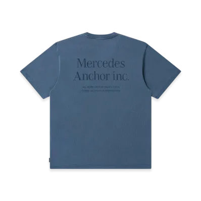 Mercedes Anchor inc. Pigment Dye Logo Tee "Lavender"