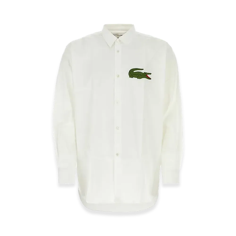 COMME des GARCONS SHIRT x Lacoste Poplin Shirt "White"