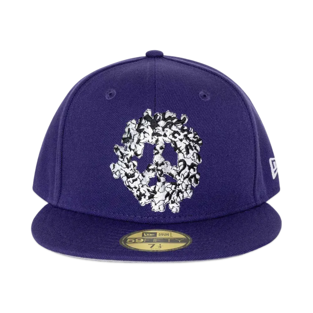 DENIM TEARS x New Era Cotton Peace Hat "Purple"