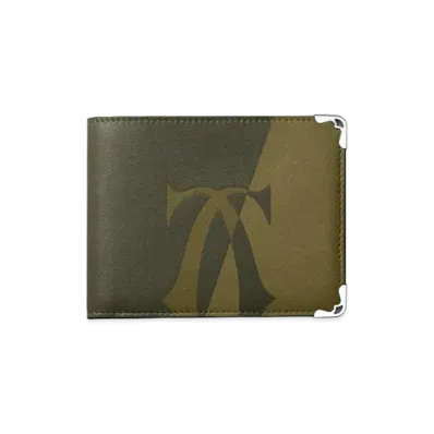 Cartier Six-Card Compact Wallet, Must de Cartier "Khaki"