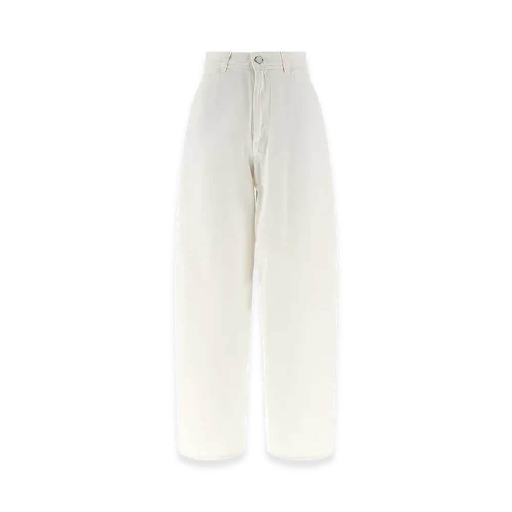 LEMAIRE Women's Denim Pants "White"