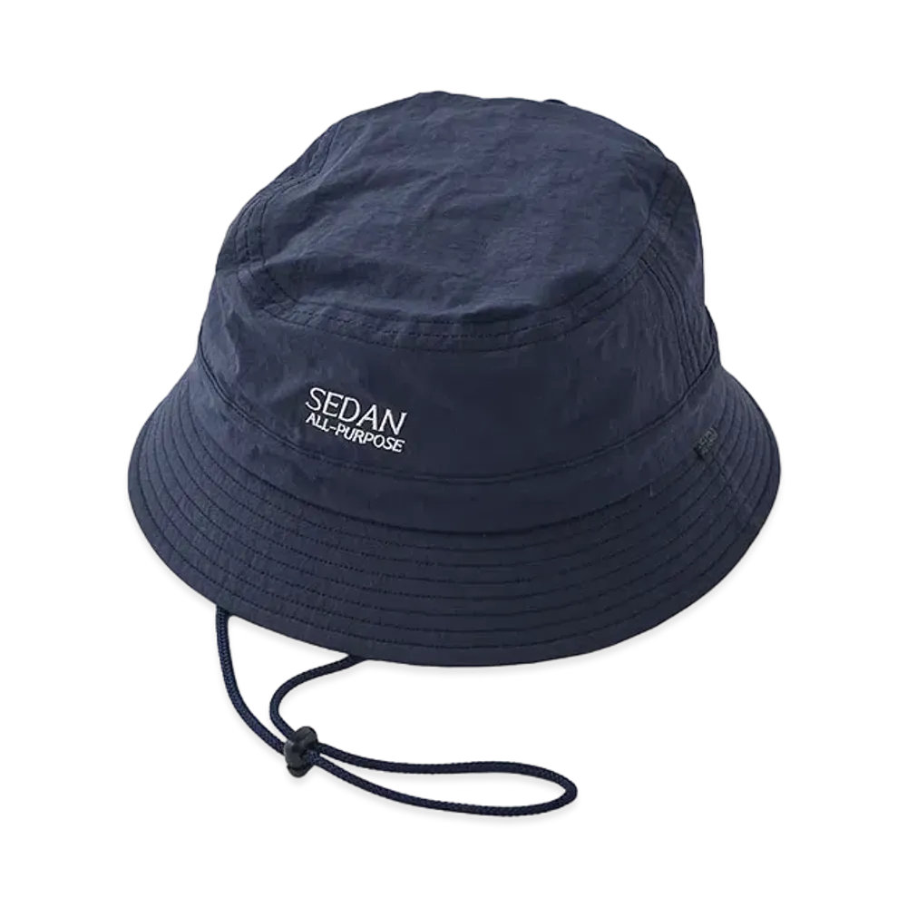 SEDAN ALL-PURPOSE OG Logo Bucket Hat "Navy"
