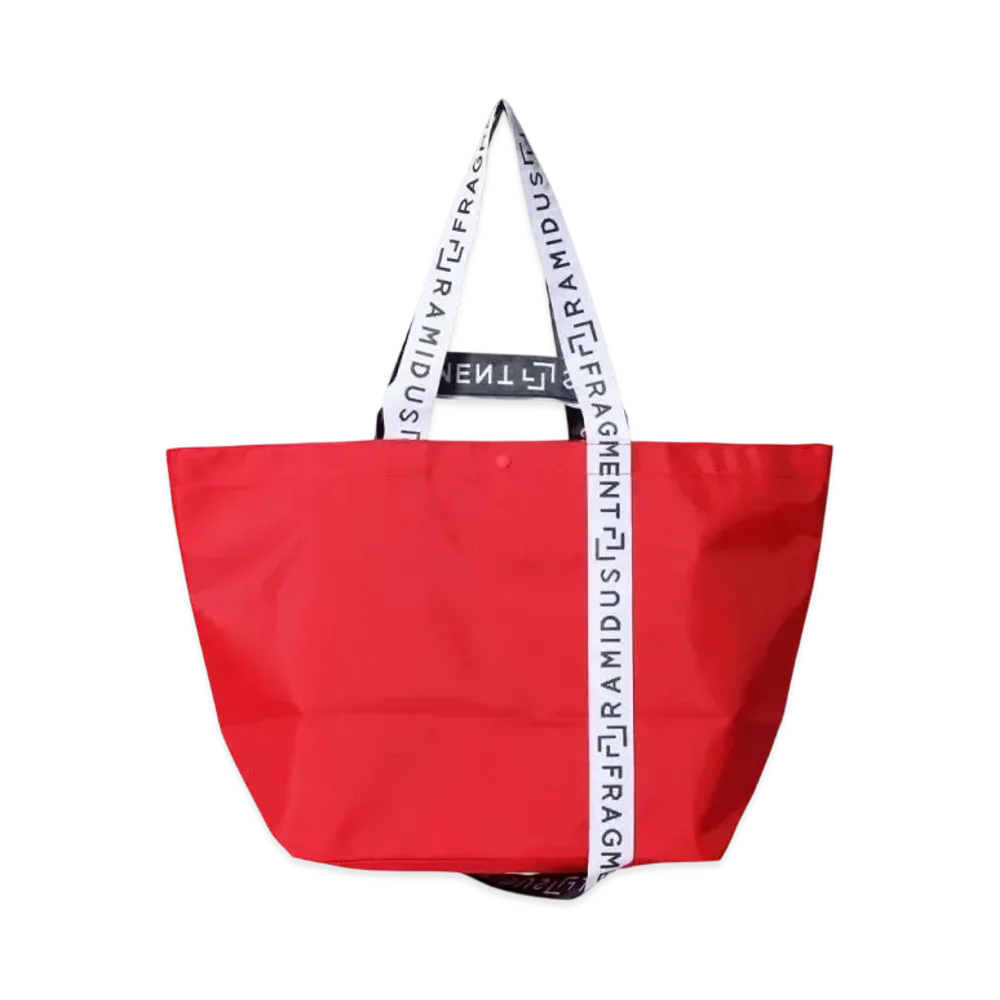 RAMIDUS x fragment design Square Tote Bag (M) "Red"