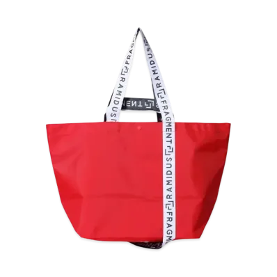 RAMIDUS x fragment design Square Tote Bag (M) "Red"