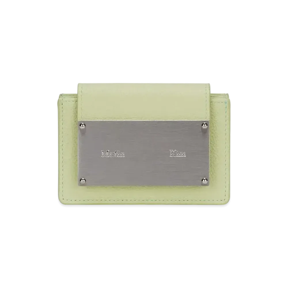 Matin Kim Accordion Wallet "Light Green"
