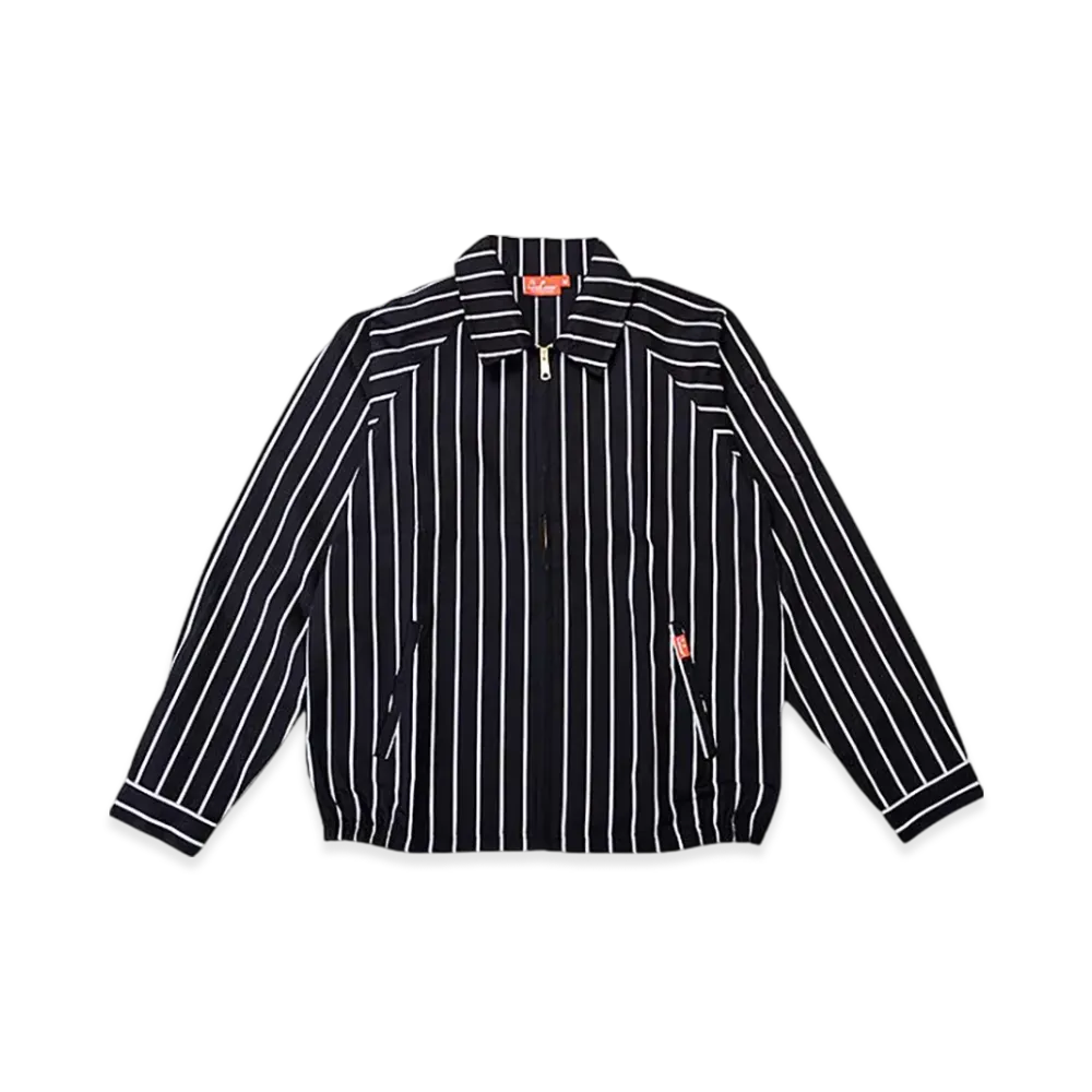 COOKMAN Delivery Jacket "Stripe/Black"