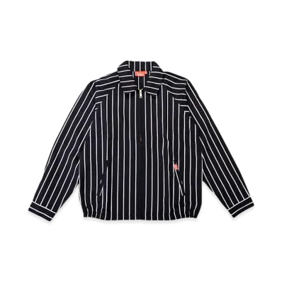COOKMAN Delivery Jacket "Stripe/Black"