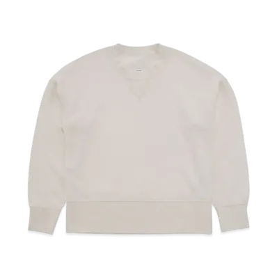 visvim Court Sweat L/S (C/WS) "White"