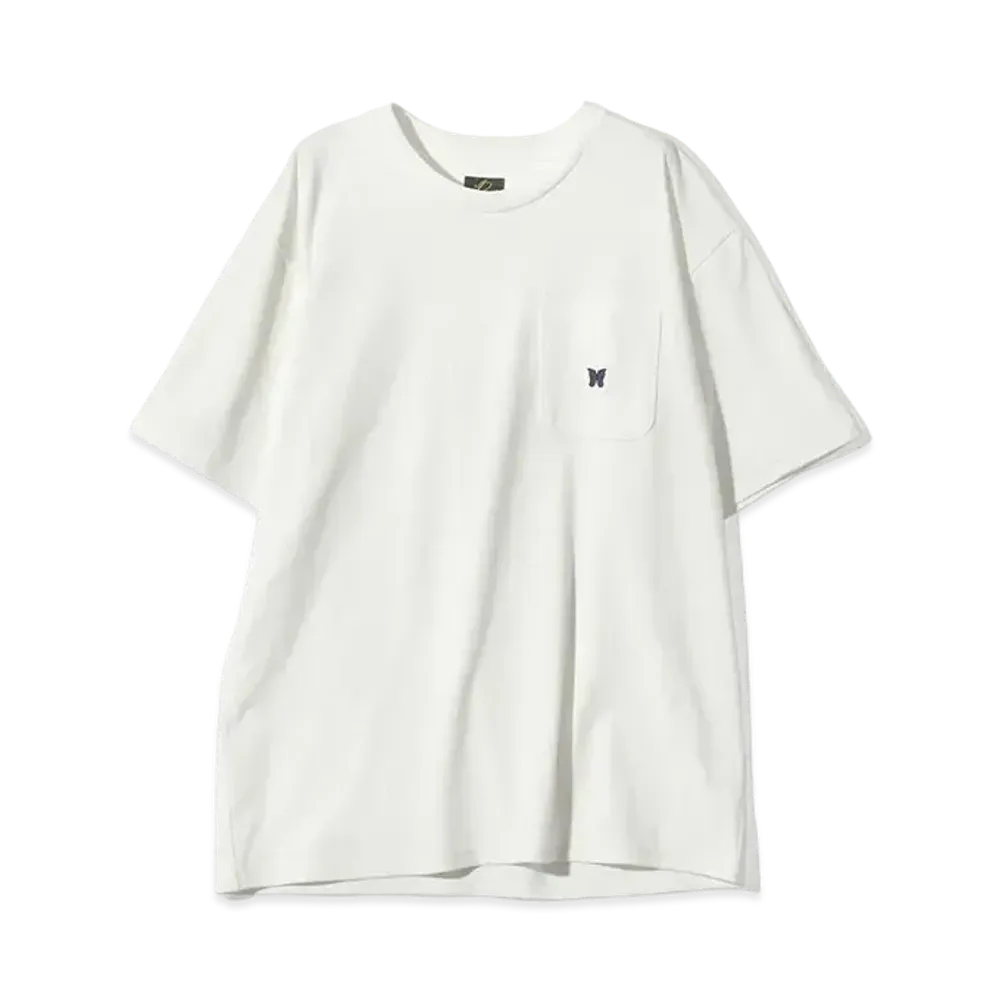 Needles S/S Crew Neck Tee - Poly Jersey "White"